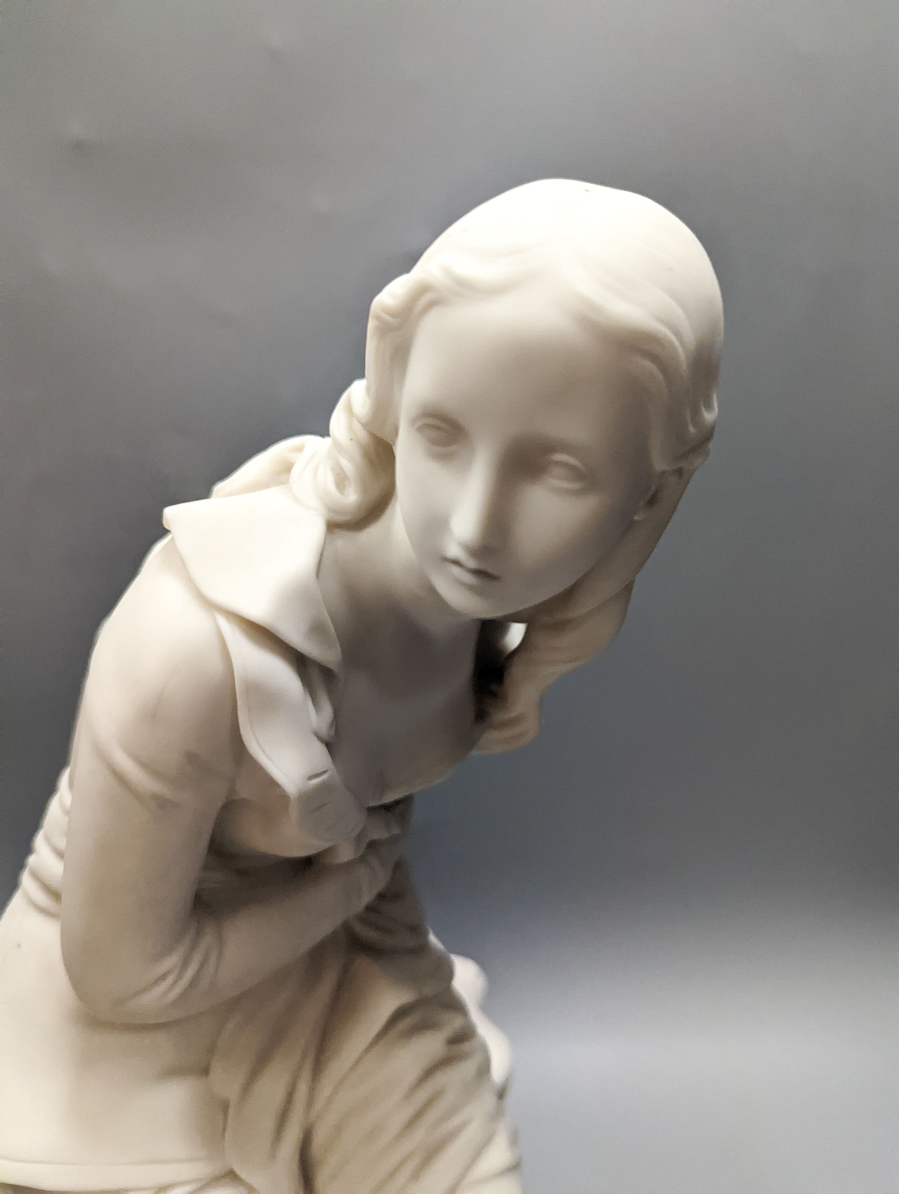 A Minton Parian Figure of Don Quixote's 